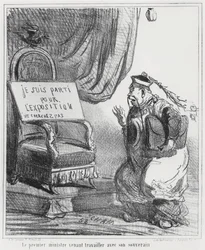 Caricature of the Exposition Universelle de 1867, from 